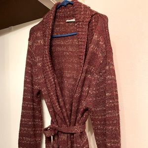 👚 3/$20.  Cardigan Sweater with tie waist